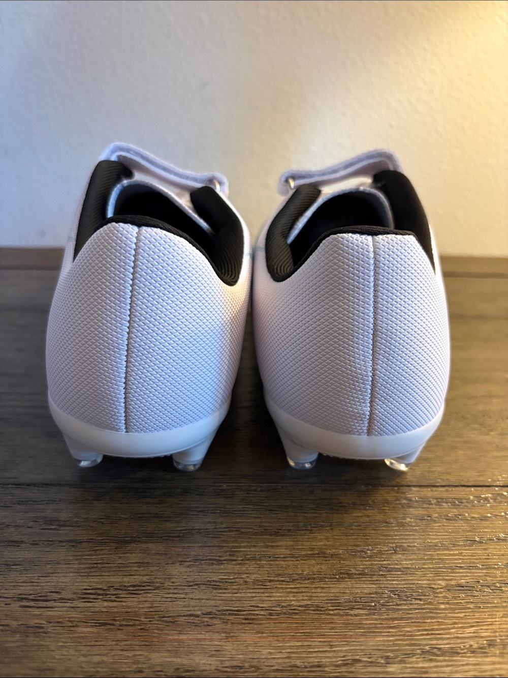 NEW Soccer Football Outdoor Cleats Boots Velcro Teal White Men’s 7.5 / W 9.0 - Picture 6 of 11